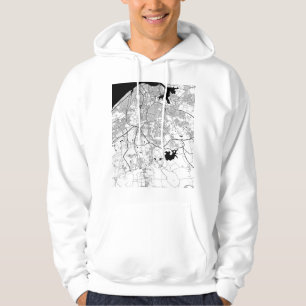 Havana Cuba Map Hoodie