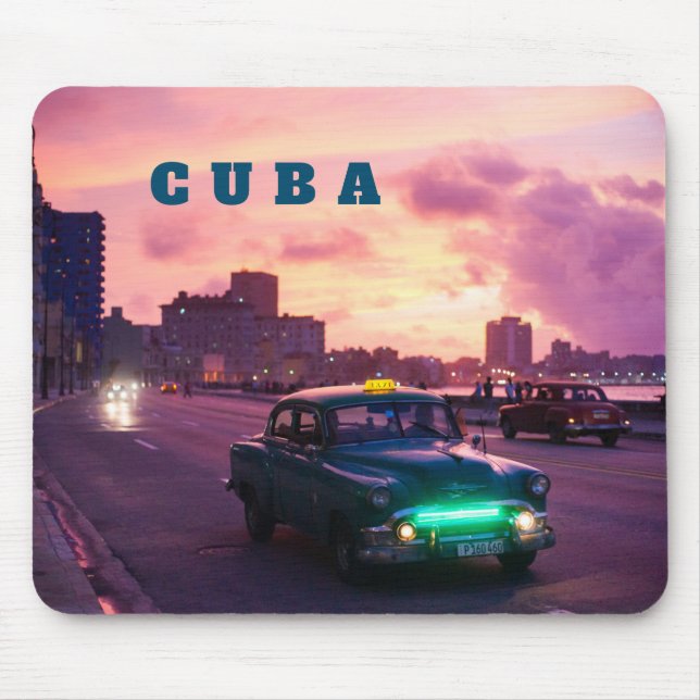 Havana  - Cuba Mouse Pad (Front)