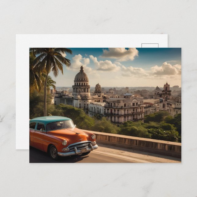 Havana Cuba Postcard (Front/Back)