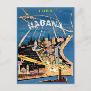 Havana, Cuba  Postcard