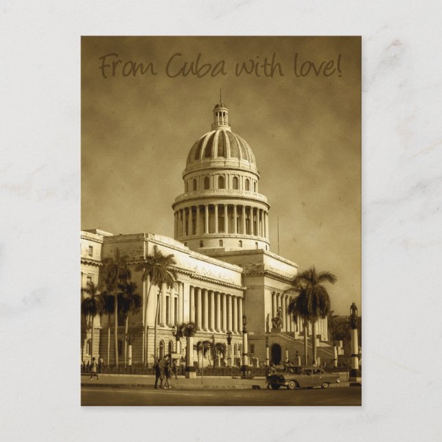 Havana Cuba Postcard (Front)