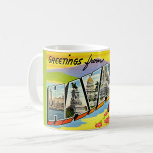 Havana Cuba Postcard Mug