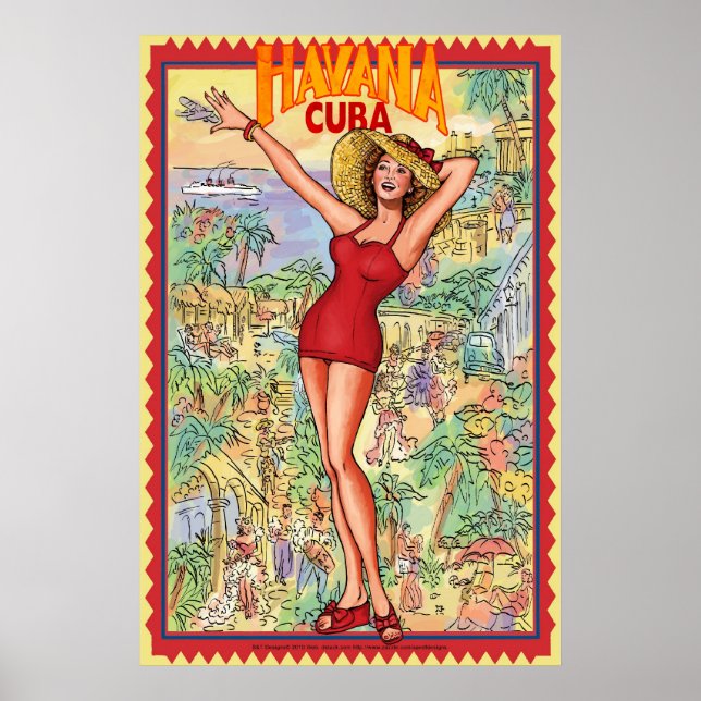 havana cuba poster (Front)