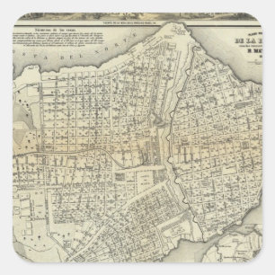 Havana, Cuba Square Sticker