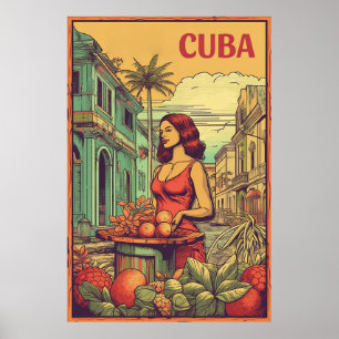 Havana, Cuba, Travel  Poster