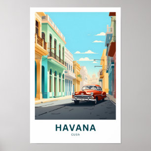 Havana Cuba Travel Print