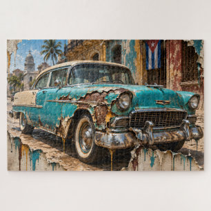 Havana Dreams, Rusted Chrome Jigsaw Puzzle