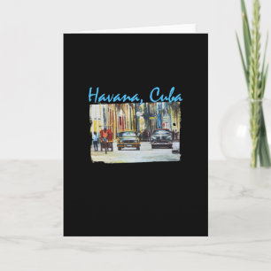 Havana Habana Viejo Cuba Card