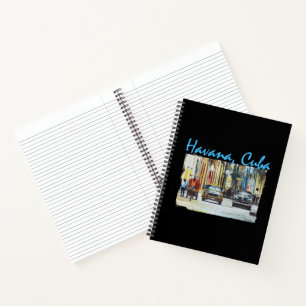 Havana Habana Viejo Cuba Notebook
