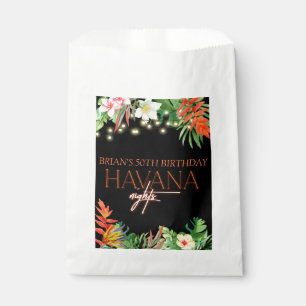 Havana Nights, Havana Nights Party, Tropical  Favour Bag
