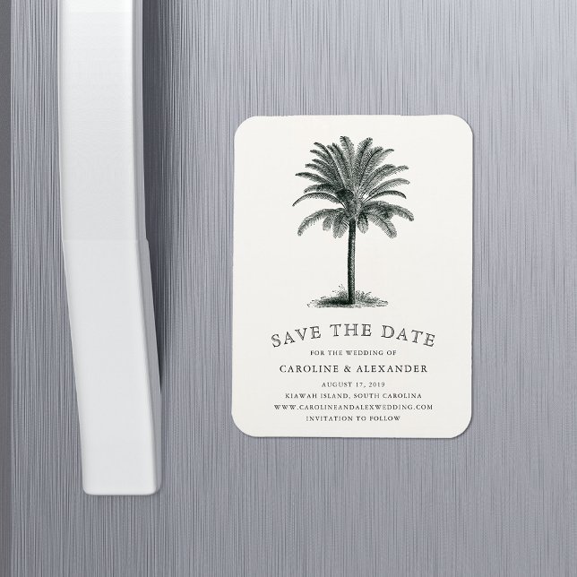 Havana Palm Save the Date Magnet (Creator Uploaded)