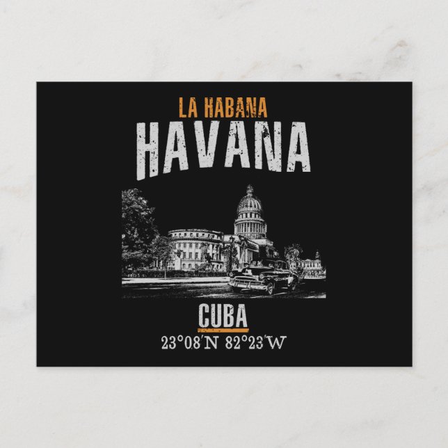 Havana Postcard (Front)