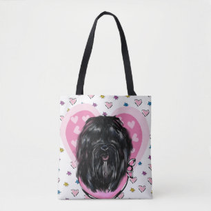 Havana Silk Dog Tote Bag
