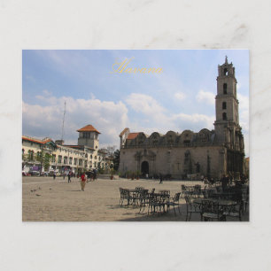 Havana square postcard