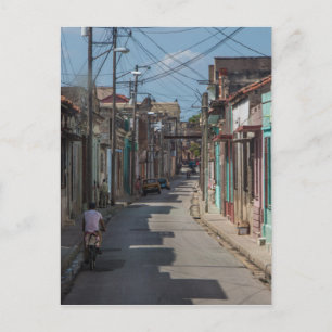 Havana streets postcard