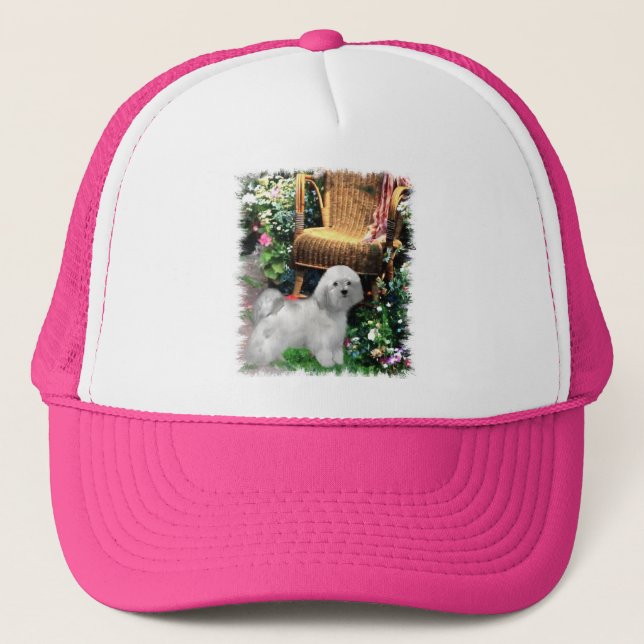 Havanese Art Gifts Trucker Hat (Front)