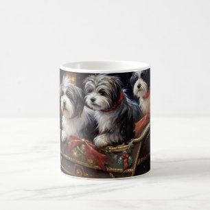 Havanese Christmas Festive Season  Coffee Mug