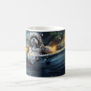 Havanese Christmas Festive Voyage Coffee Mug
