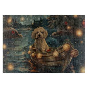 Havanese Christmas Festive Voyage Cutting Board
