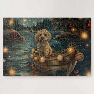 Havanese Christmas Festive Voyage Jigsaw Puzzle