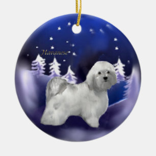 Havanese Christmas Gifts Ornament