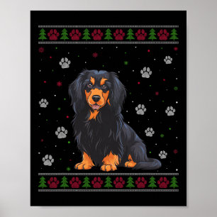 Havanese Christmas Sweater Xmas Pet Animal Dog Lov Poster