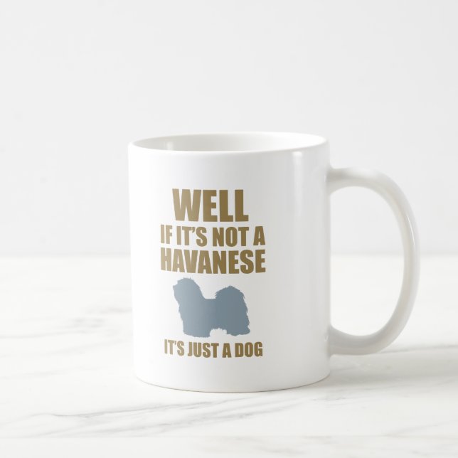 Havanese Coffee Mug (Right)