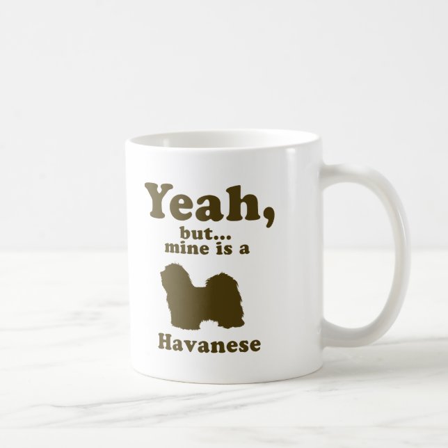 Havanese Coffee Mug (Right)