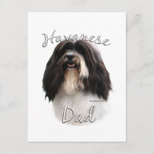 Havanese Dad 2 Postcard