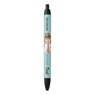 Havanese Dad Black Ink Pen
