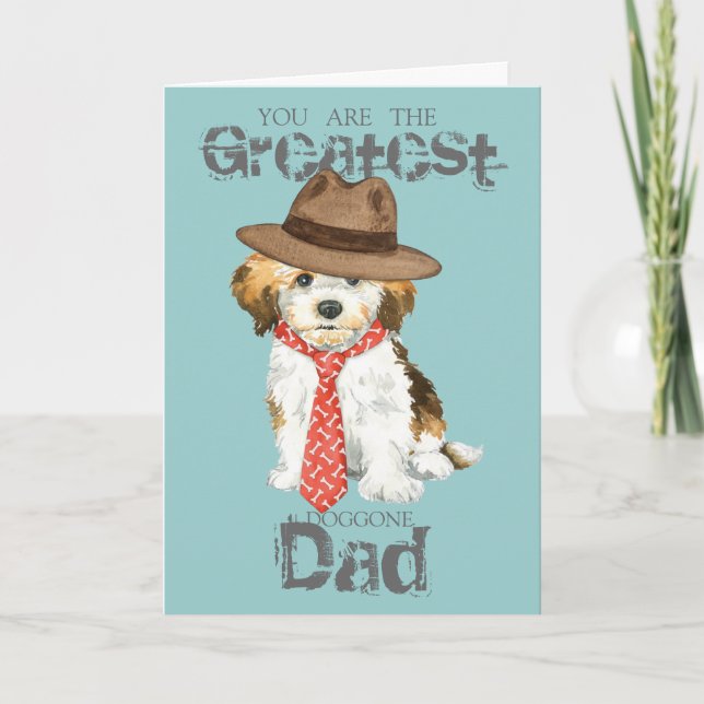 Havanese Dad Card (Front)