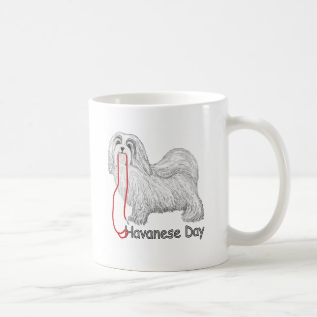 Havanese Day Coffee Mug (Right)