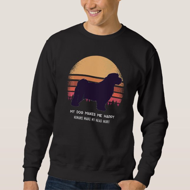 Havanese Dog Breed  25 Sweatshirt (Front)