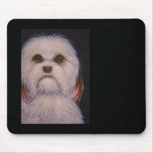 HAVANESE DOG CUTOMIZE Mousepad