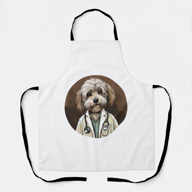 Havanese Dog Doctor   Apron (Front)