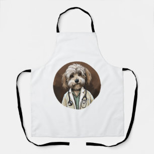 Havanese Dog Doctor Apron