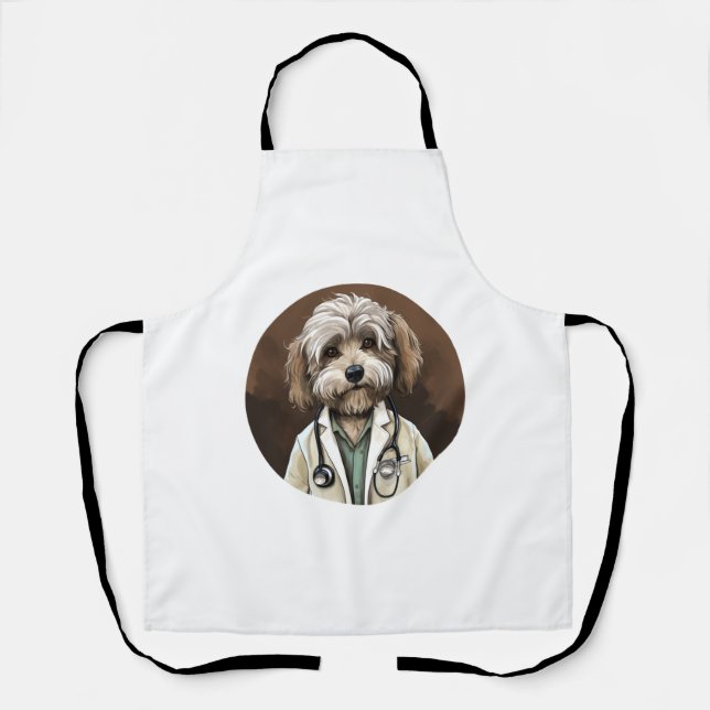 Havanese Dog Doctor   Apron (Front)