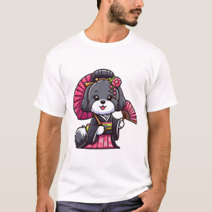 Havanese Dog Kimono T-Shirt