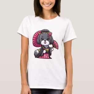 Havanese Dog Kimono T-Shirt