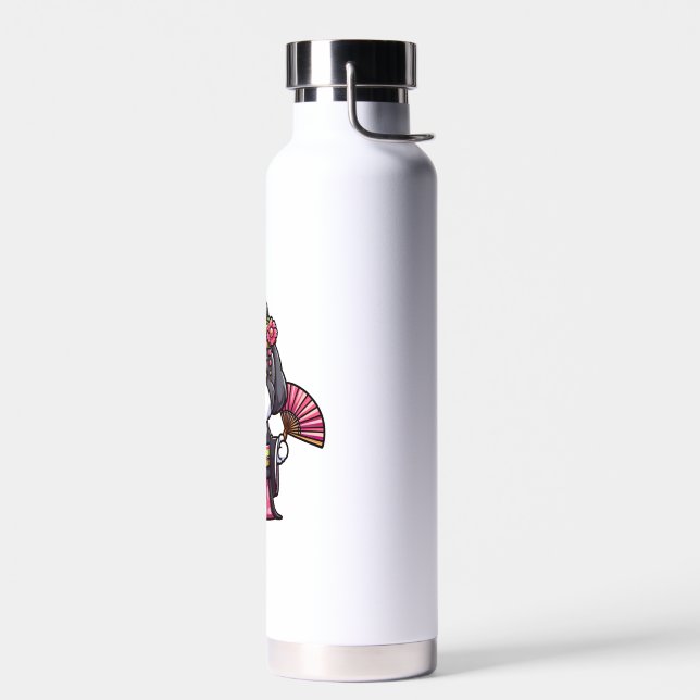 Havanese Dog Kimono   Water Bottle (Left)