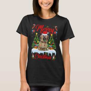 Havanese Dog Lights Xmas Tree Santa Havanese Chris T-Shirt