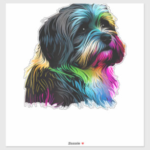 Havanese Dog Pop Art Design Havanese Lovers