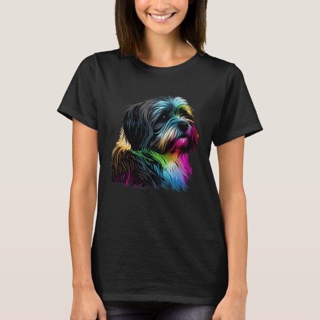 Havanese Dog Pop Havanese T-Shirt (Front)