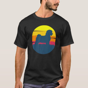 Havanese Dog Retro 4 T-Shirt