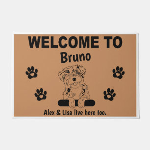 Havanese Dog Welcome Personalized Custom Fußmatte Doormat