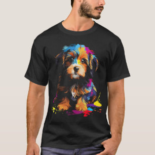 Havanese Dogs Puppy Best Dog Walking Pet Fan T-Shirt