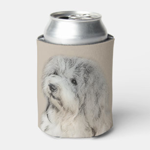 Havanese (Gold Sable) Painting - Original Dog Art Can Cooler