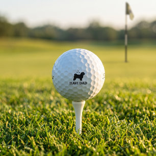 Havanese Golf Dad Titleist Pro V1 Ball Gift
