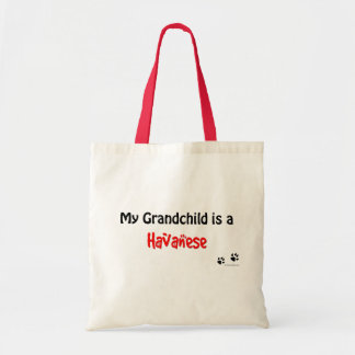 Havanese Grandchild Tote Bag