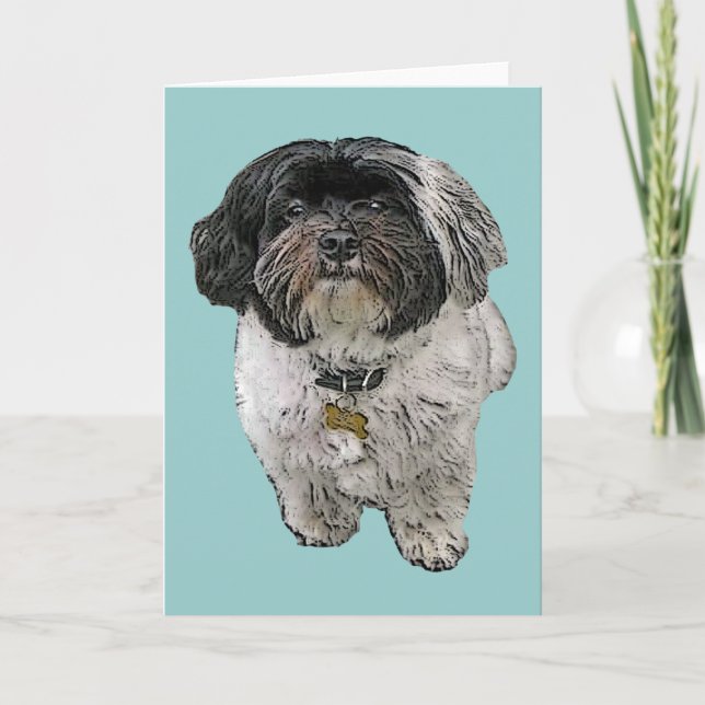 Havanese Greeting Card (Front)